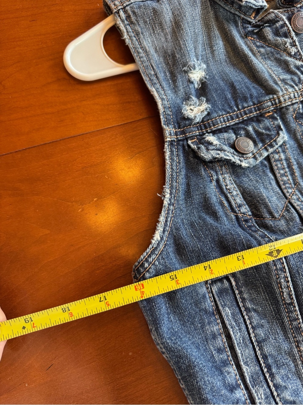American Eagle outfitters denim vest Size M - Picture 9 of 9